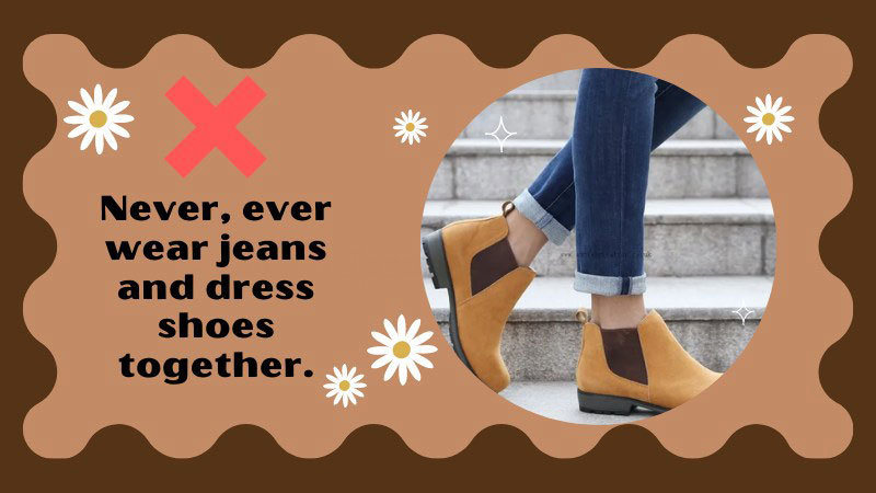 Rule of Thumb for Wearing Jeans